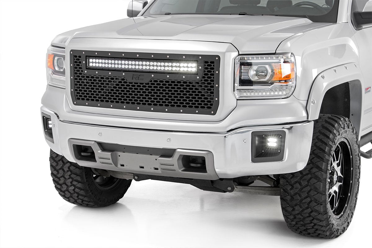 30 Inch Black Series LED Light Bar Curved Dual Row Rough Country-17