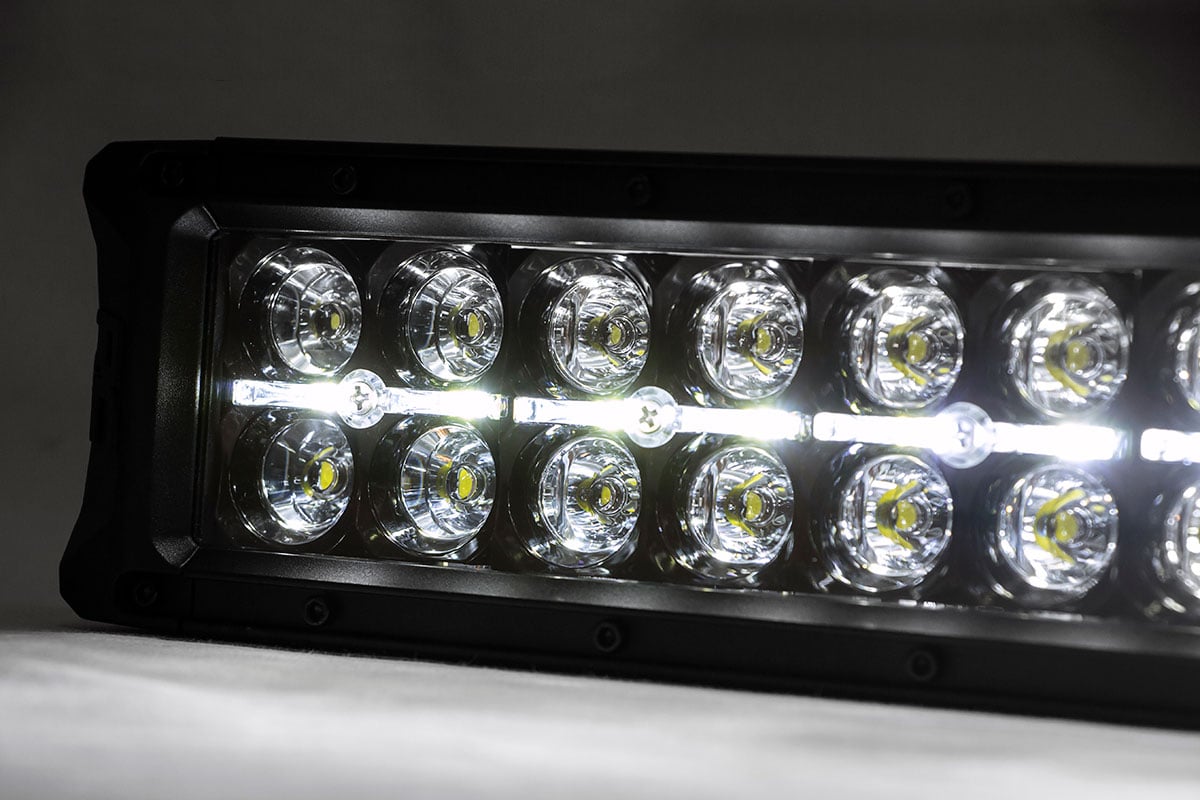 30 Inch Black Series LED Light Bar Curved Dual Row Rough Country-10