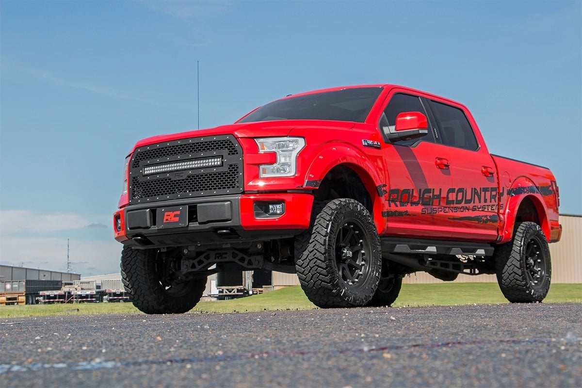 30 Inch Black Series LED Light Bar Curved Dual Row Rough Country-11