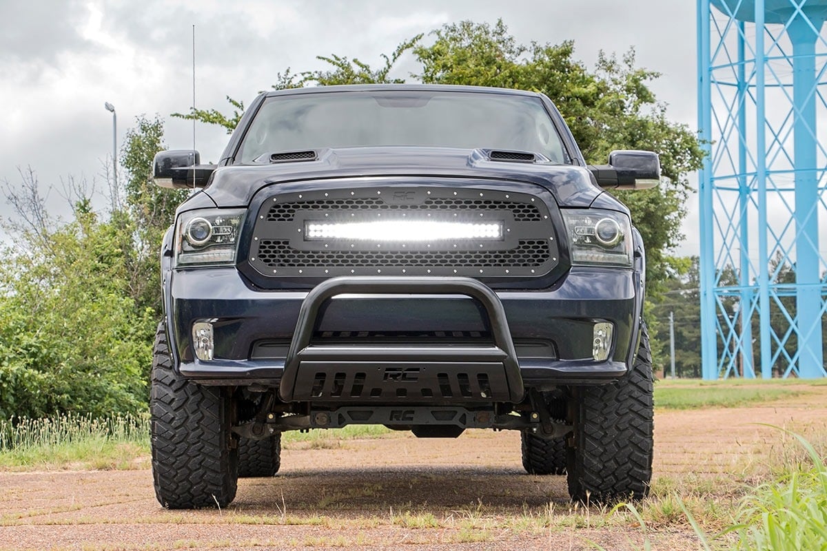 30 Inch Black Series LED Light Bar Curved Dual Row Rough Country-4