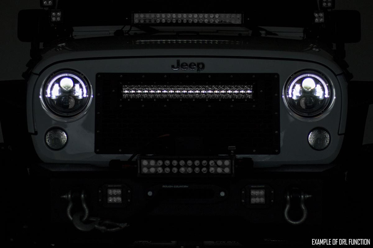 40 Inch Curved CREE LED Light Bar Dual Row Black Series Rough Country-2