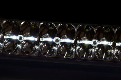 40-inch Curved Cree LED Light Bar - Dual Row Chrome Series w/ Cool White DRL Rough Country-1
