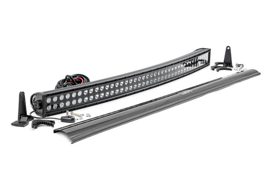 40 Inch Black Series LED Light Bar | Curved | Dual Row Rough Country