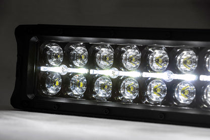 50 Inch Black Series LED Light Bar Curved Dual Row Cool White DRL Rough Country-1