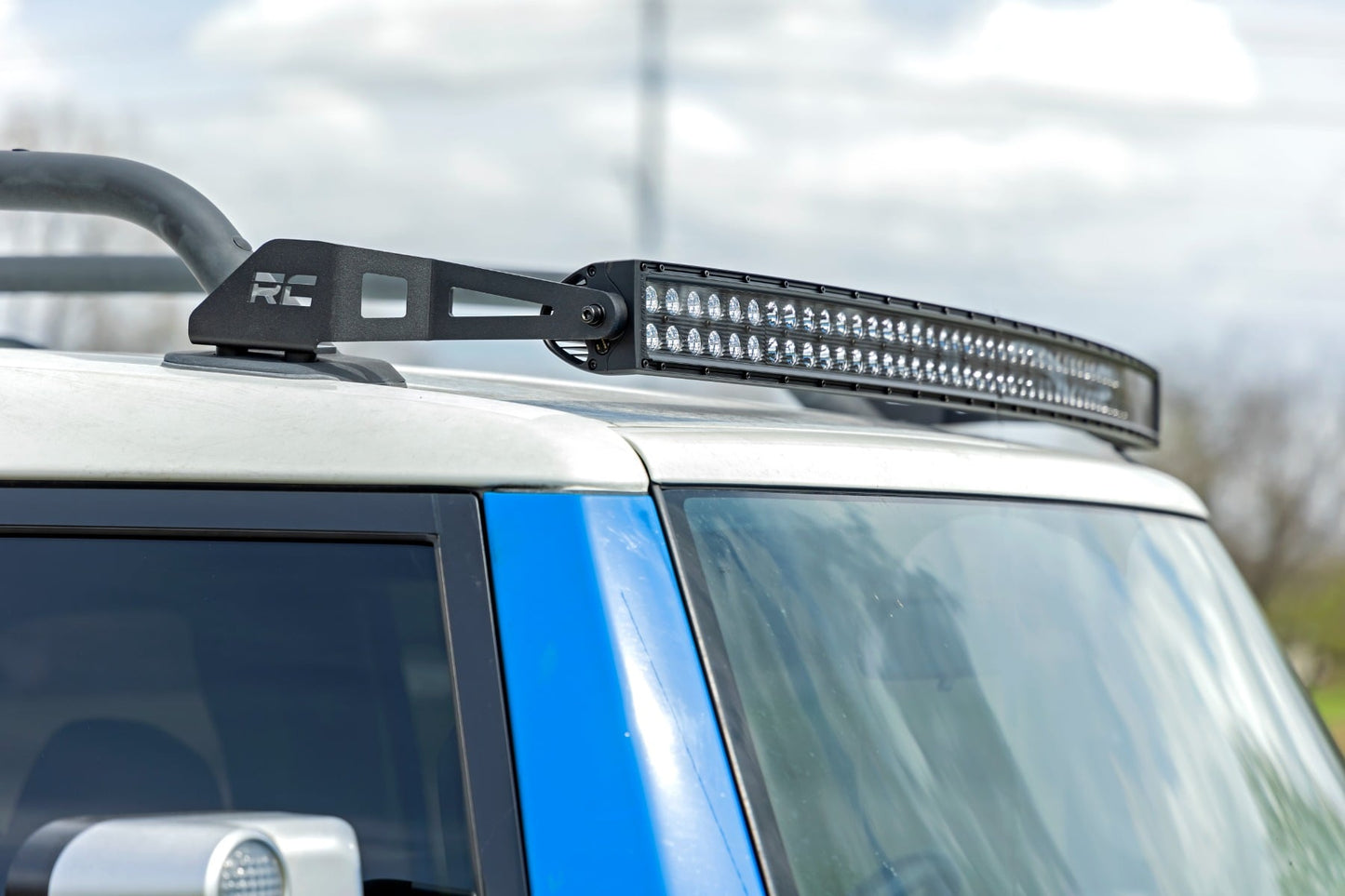 50 Inch Black Series LED Light Bar Curved Dual Row Rough Country-4