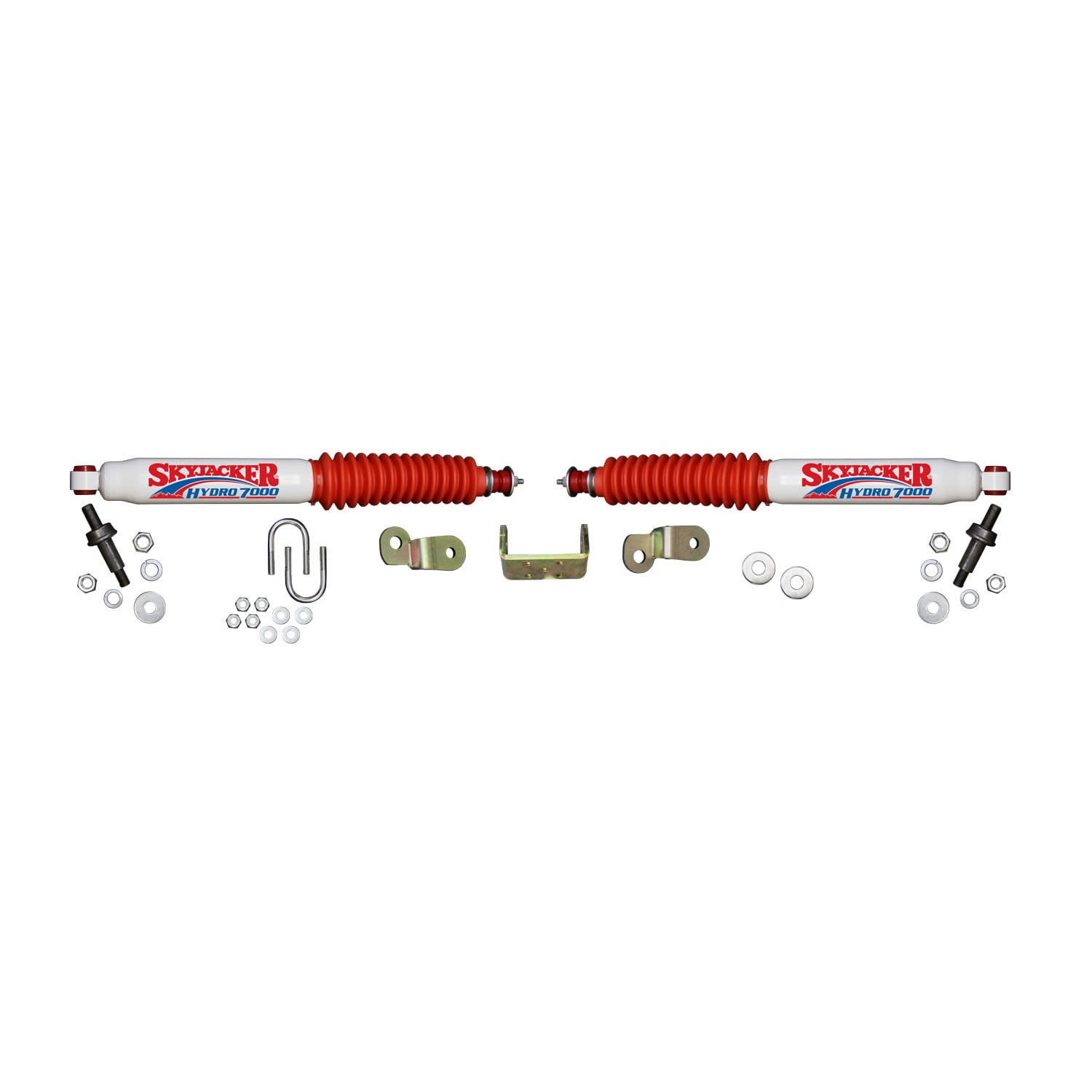Steering Stabilizer Dual Kit Can Only Be Used w/ Suspension Lift For 1500HD and 3/4 and 1 Ton Skyjacker