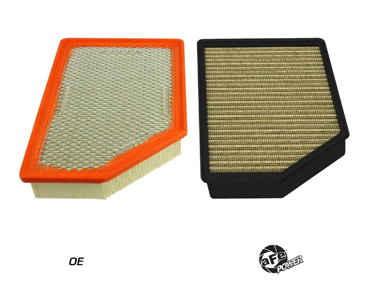 Magnum Flow OE Replacement Air Filter w/ Pro Guard 7 Media & Foam Pre-Filter GM Diesel Trucks 20-26 V8-6.6L (td) L5P aFe Power-2