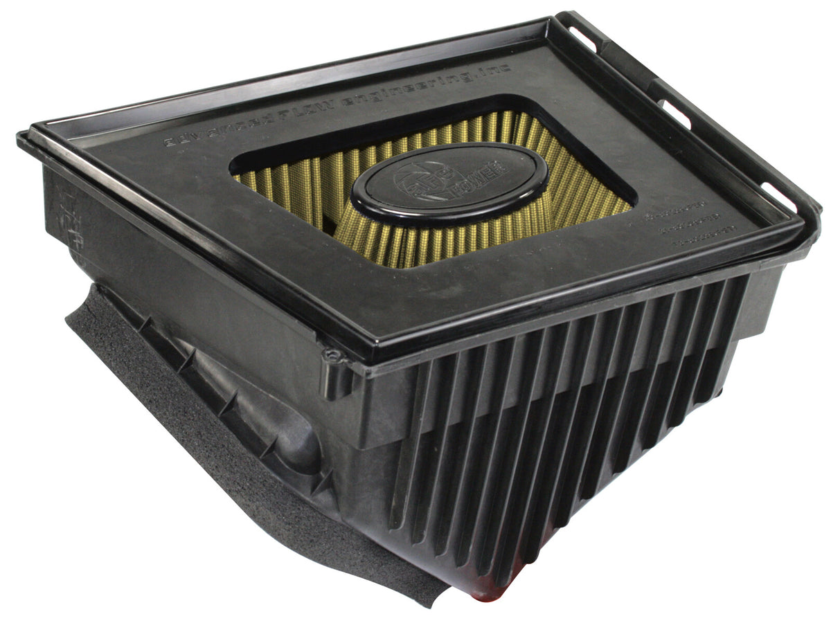 Magnum Flow Inverted Replacement Air Filter (Irf) w/ Pro Guard 7 Media GM Diesel Trucks 11-16 V8-6.6L (td) Lml aFe Power-5