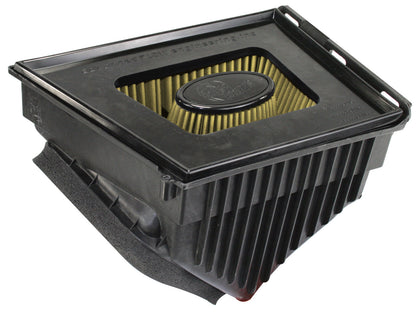 Magnum Flow Inverted Replacement Air Filter (Irf) w/ Pro Guard 7 Media GM Diesel Trucks 11-16 V8-6.6L (td) Lml aFe Power-5