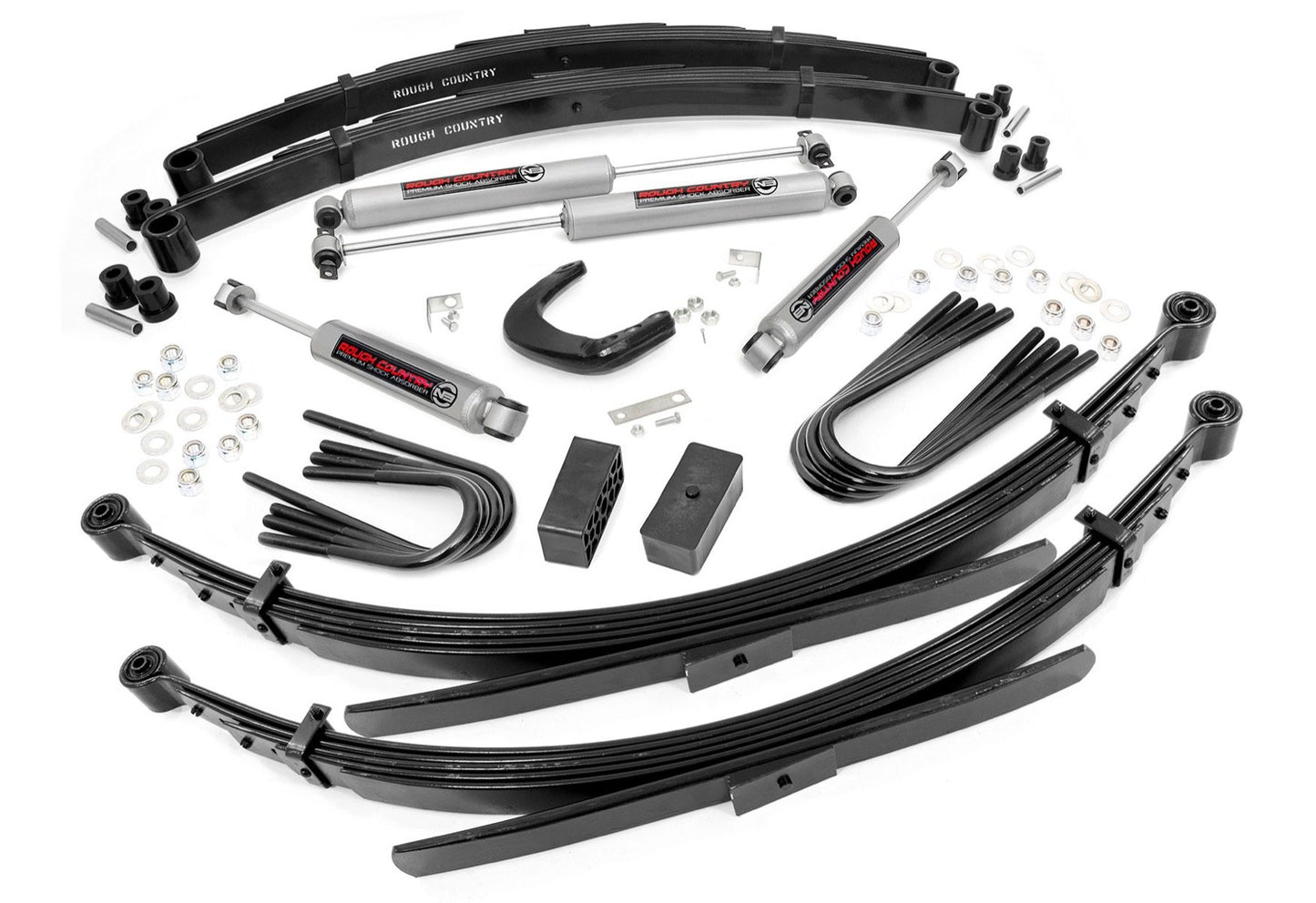 6 Inch Lift Kit | 52 Inch Rear Springs | Chevy/GMC 3/4-Ton Suburban/C25/K25 Truck (73-76) Rough Country