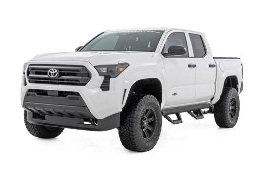 SRX2 Adjustable Aluminum Steps Double Cab Toyota Tacoma 2WD/4WD (24-26) Rough Country-1