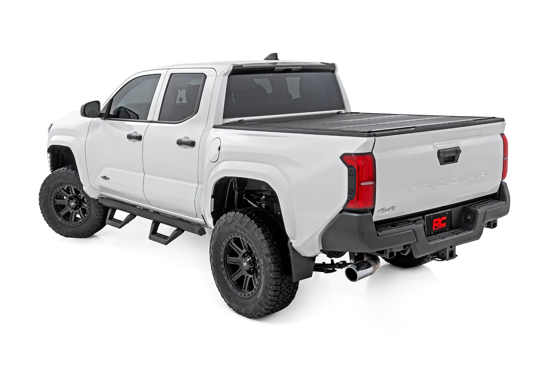 SRX2 Adjustable Aluminum Steps Double Cab Toyota Tacoma 2WD/4WD (24-26) Rough Country-2