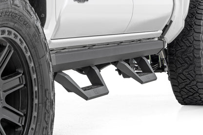 SRX2 Adjustable Aluminum Steps Double Cab Toyota Tacoma 2WD/4WD (24-26) Rough Country-3