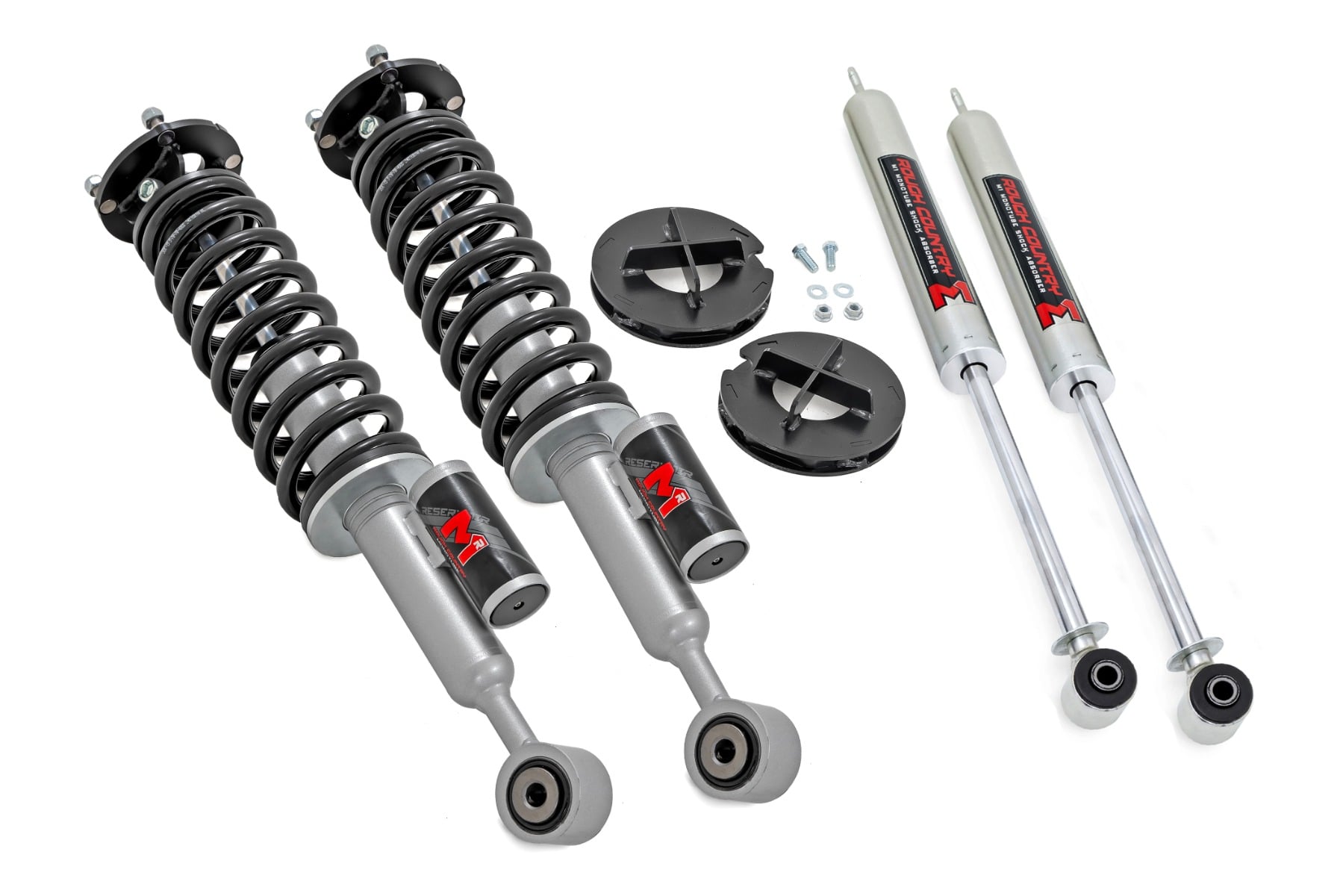 2 Inch Lift Kit M1R Toyota Land Cruiser 4WD (2024-2026) Rough Country
