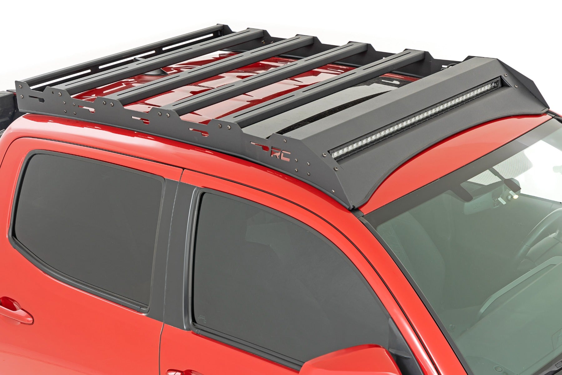 Rough Country Roof Rack with Front Facing 40.0 Inch LED Light 05-22 Toyota Tacoma 2WD/4WD Rough Country
