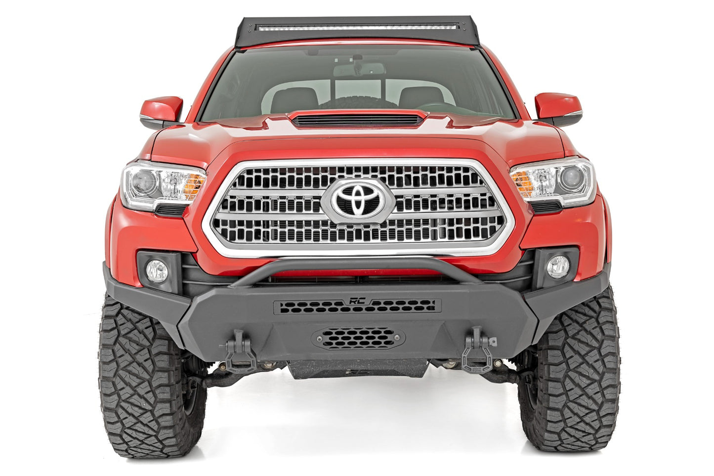 Rough Country Roof Rack with Front Facing 40.0 Inch LED Light 05-22 Toyota Tacoma 2WD/4WD Rough Country