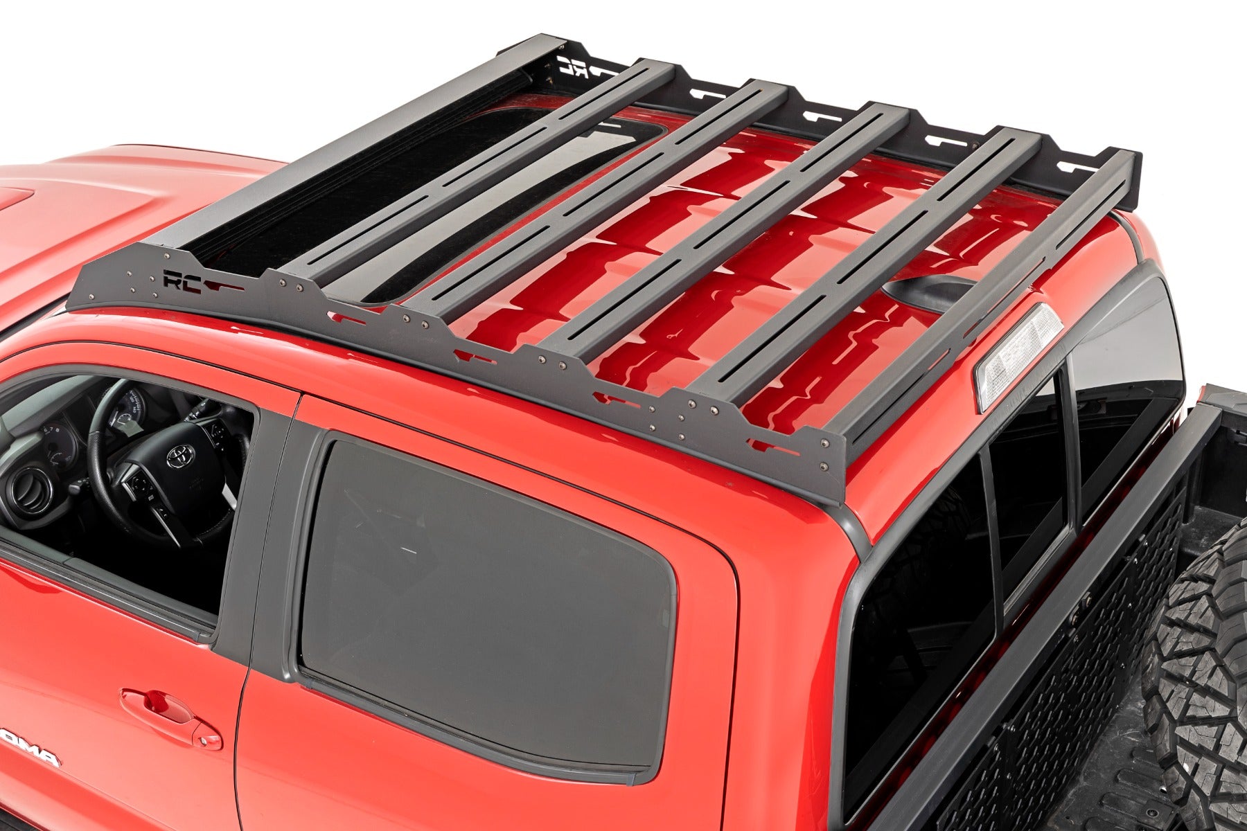 Rough Country Roof Rack with Front Facing 40.0 Inch LED Light 05-22 Toyota Tacoma 2WD/4WD Rough Country