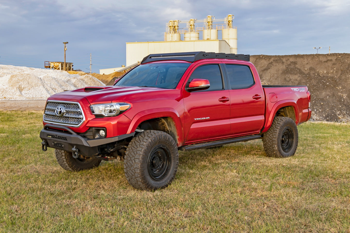 Roof Rack Front LED Lights Toyota Tacoma 2WD/4WD (2005-2023) Rough Country-5