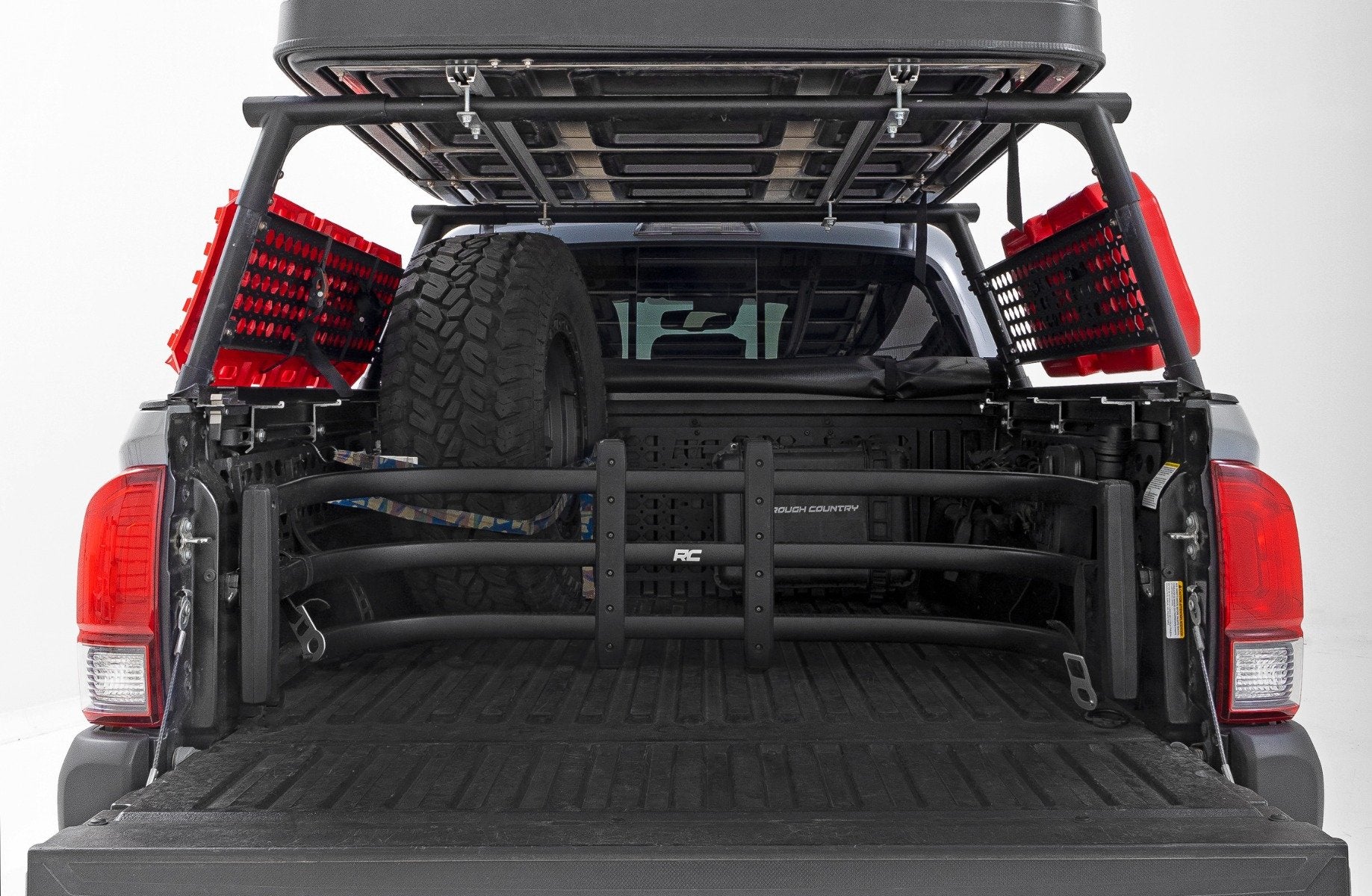 Bed Rack Aluminum Toyota Tacoma 2WD/4WD (2005-2023) Rough Country-2