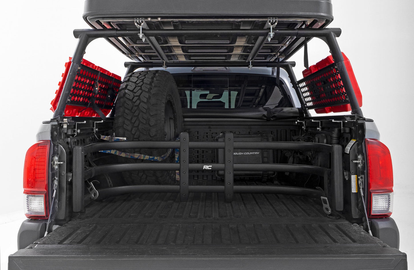 Rough Country Bed Rack Molle Panel Toyota Tacoma 2WD/4WD (05-23) Rough Country