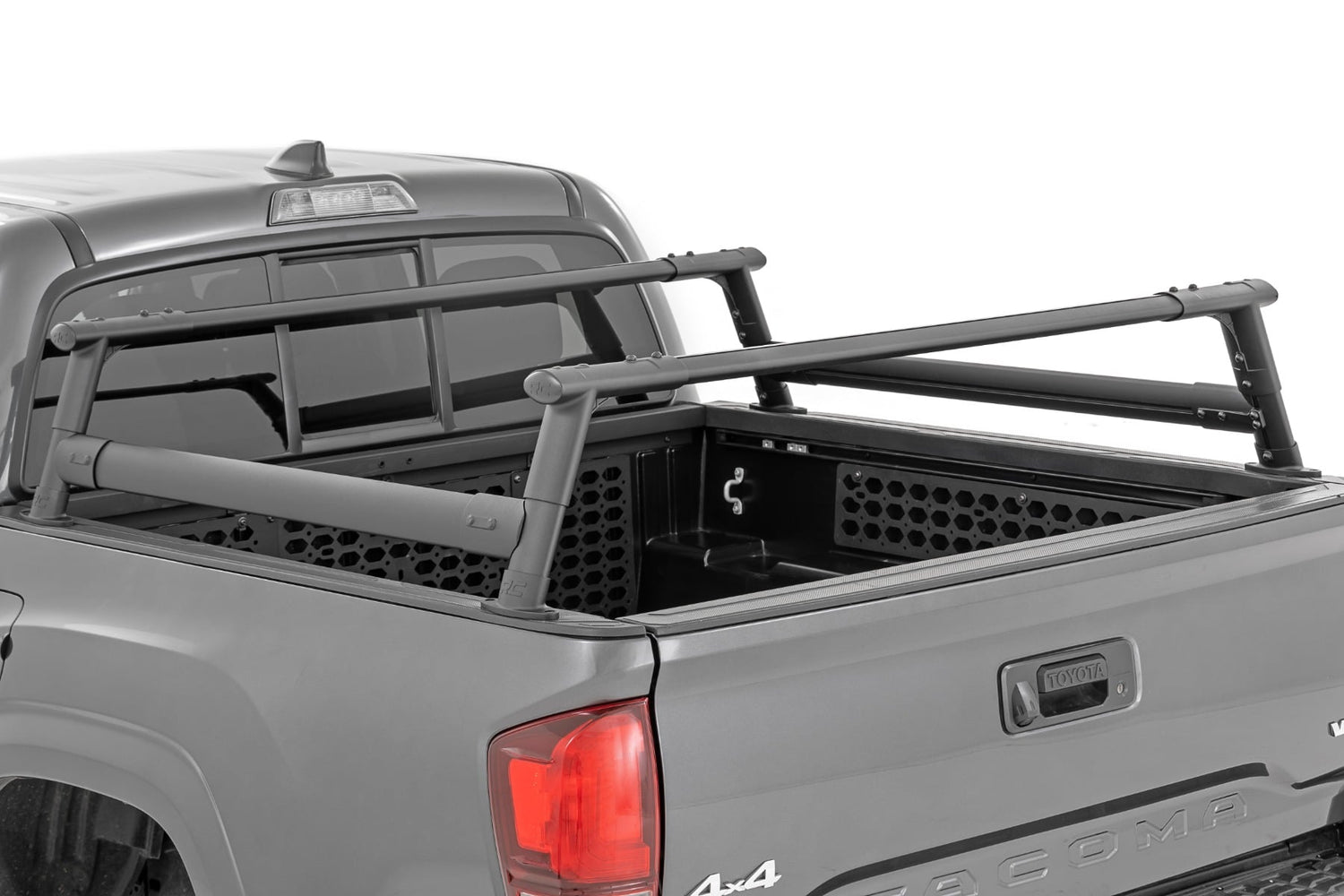Bed Rack Half Rack Aluminum Toyota Tacoma 2WD/4WD (2005-2023) Rough Country