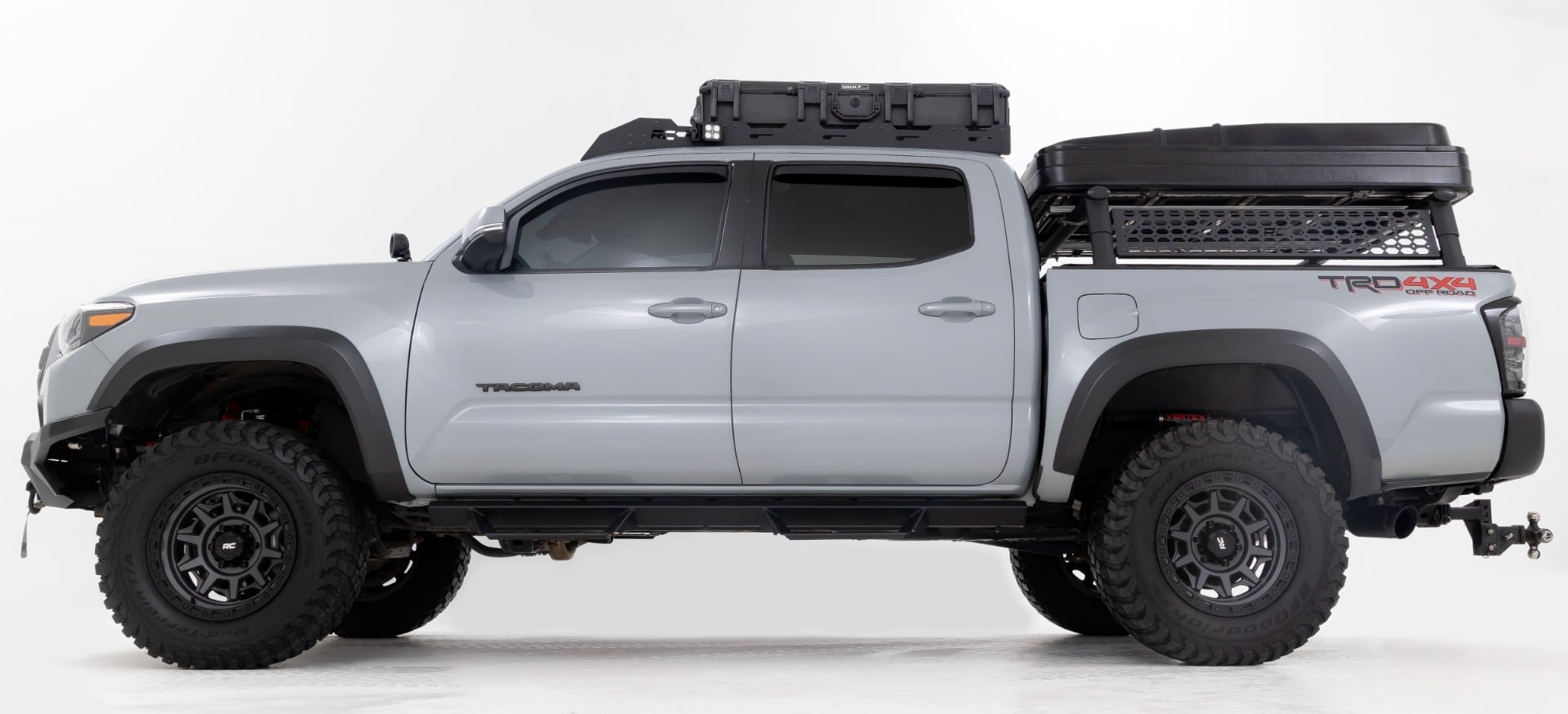 Bed Rack Half Rack Aluminum Toyota Tacoma 2WD/4WD (2005-2023) Rough Country-1