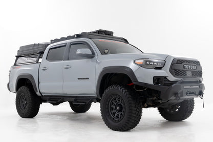 Bed Rack Half Rack Aluminum Toyota Tacoma 2WD/4WD (2005-2023) Rough Country-2