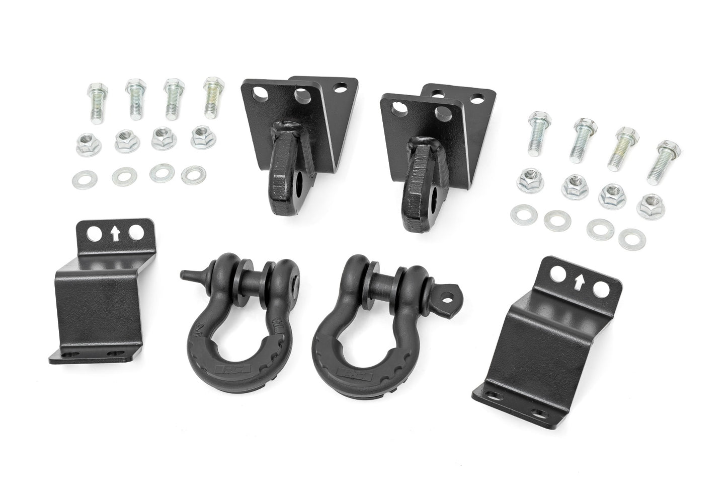Rear Shackle Kit D-Ring Combo Toyota Tacoma 2WD/4WD (2024-2026) Rough Country-4