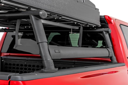 Bed Rack Half Rack Aluminum Toyota Tacoma 2WD/4WD (2024-2026) Rough Country-2