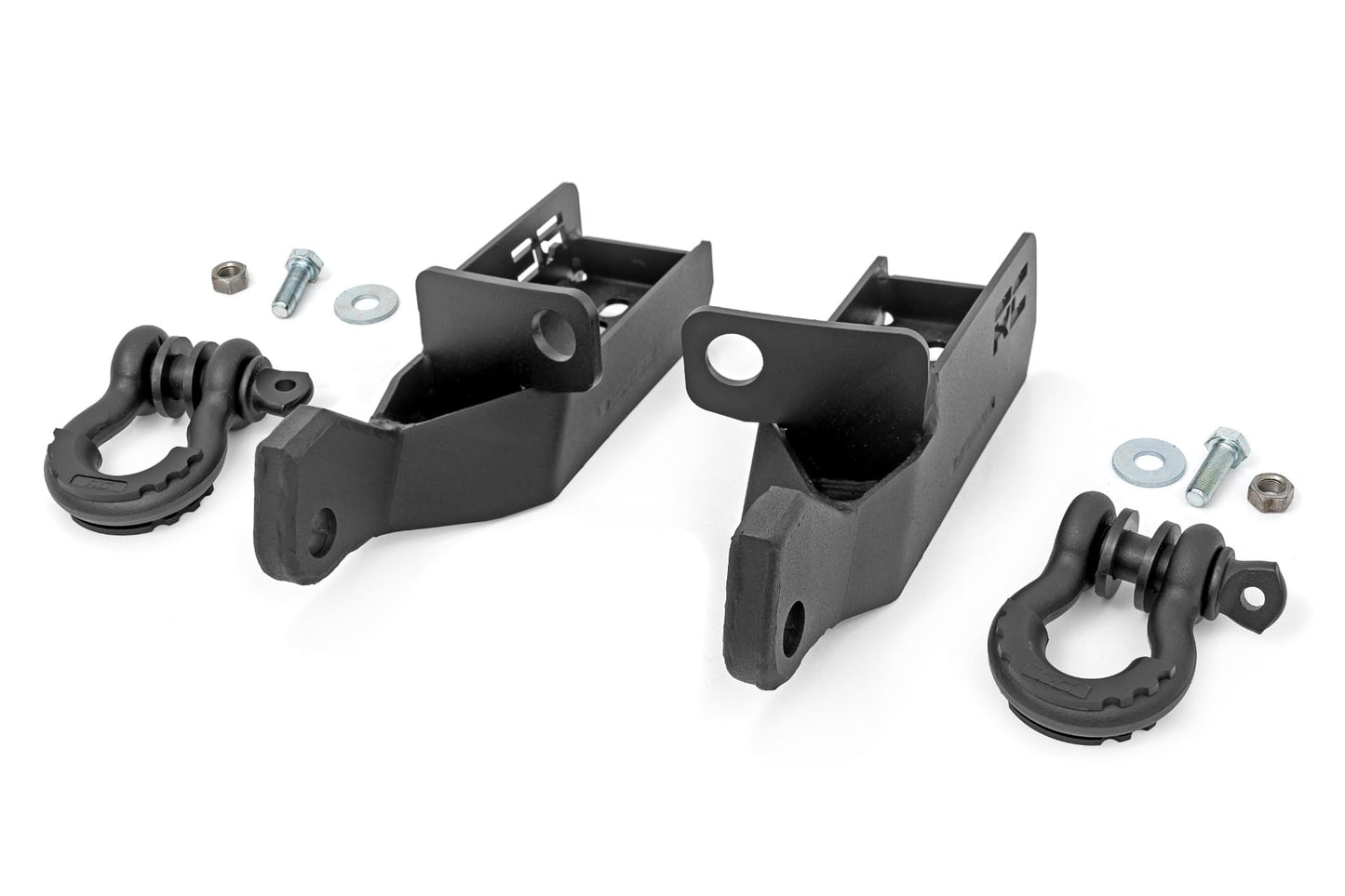 Front Shackle Kit D-Ring Combo Toyota Tacoma 2WD/4WD (2024-2026) Rough Country-4