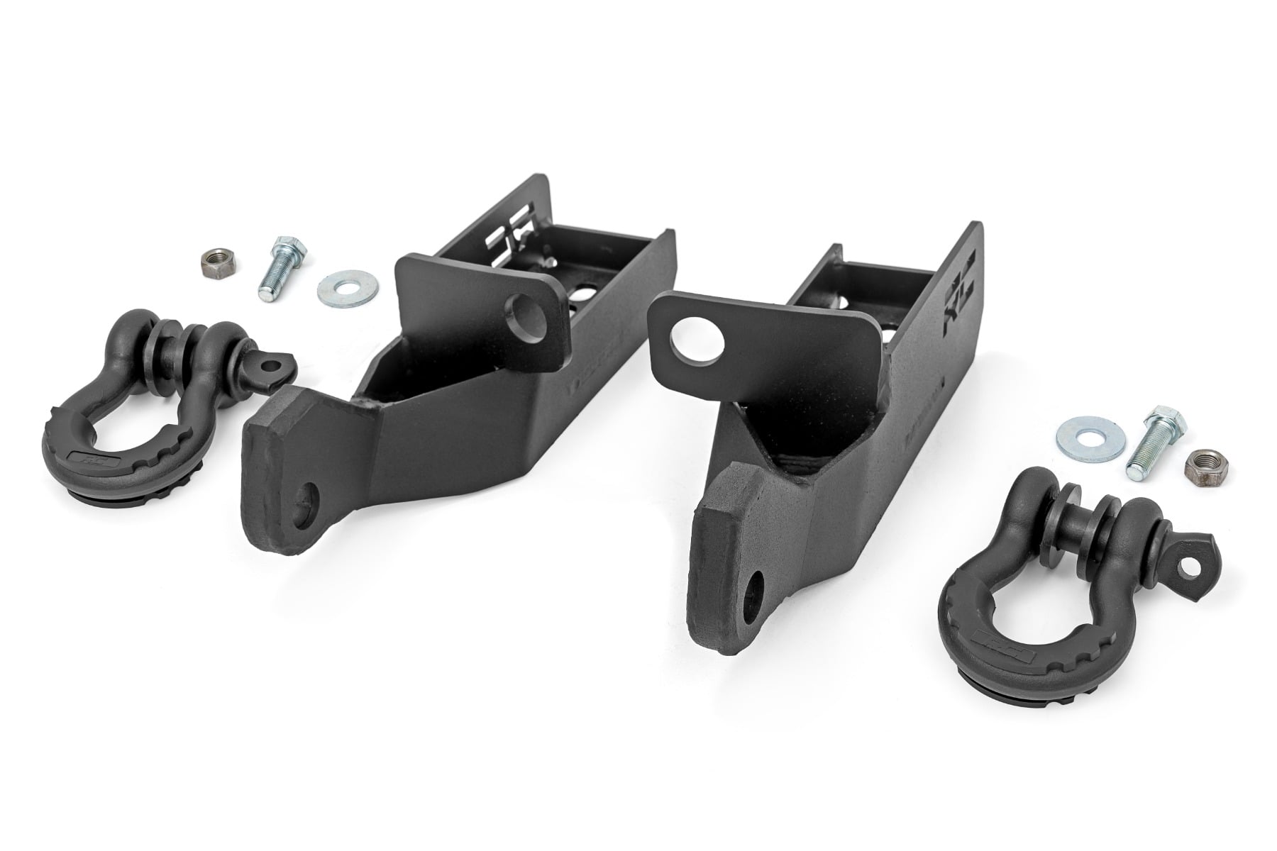 Front Shackle Kit D-Ring Combo Toyota Tacoma 2WD/4WD (2024-2026) Rough Country-4