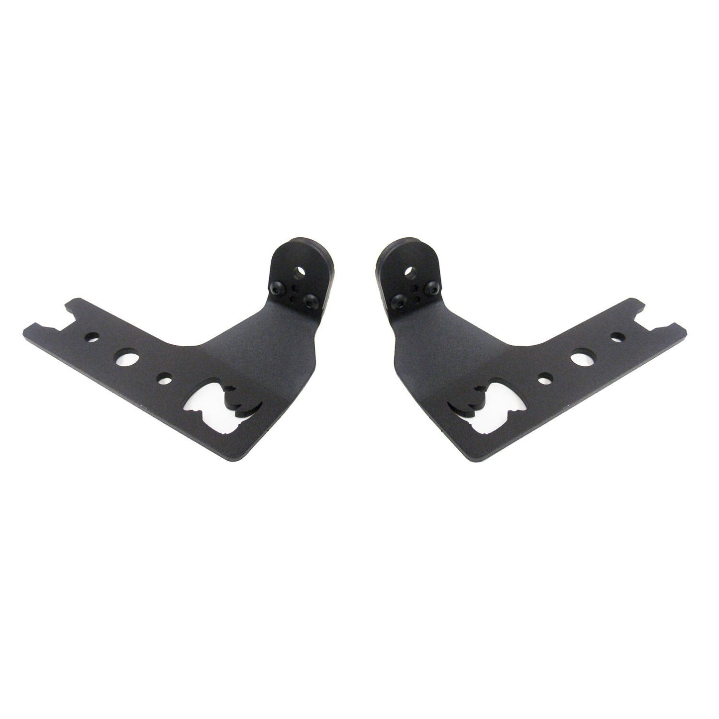 XE Center Hood Light Mount for a 10 Inch Double Row LED Bar Textured Black 2018-2026 Jeep Wrangler JL 2020-2025 Jeep Gladiator Go Rhino