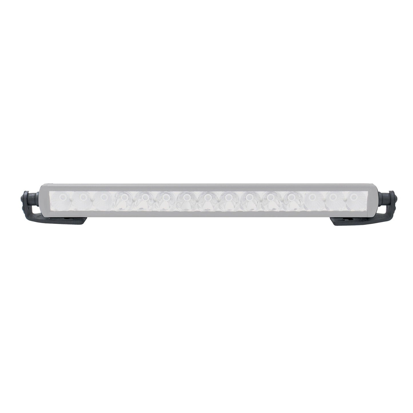 XE Center Hood Light Mount for a 20 Inch Single Row LED Bar Textured Black 2018-2026 Jeep Wrangler JL 2020-2025 Jeep Gladiator Go Rhino-1