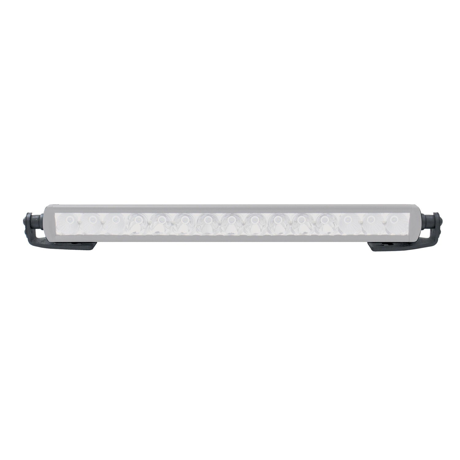 XE Center Hood Light Mount for a 20 Inch Single Row LED Bar Textured Black 2018-2026 Jeep Wrangler JL 2020-2025 Jeep Gladiator Go Rhino-1