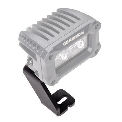 XE Hood Hinge Light Mounts Textured Black 2015-2026 Ford F-150 Go Rhino-1