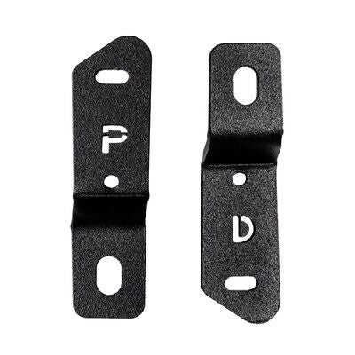 XE Hood Hinge Light Mounts Textured Black 2021-2026 Ford Bronco Go Rhino