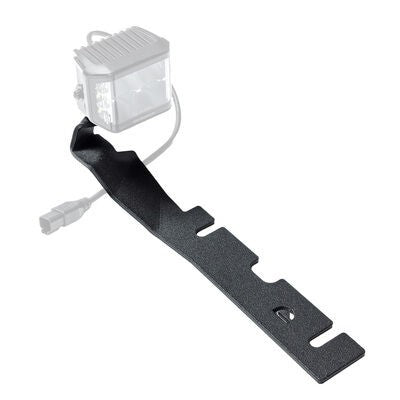 XE Hood Hinge Light Mounts Textured Black 2011-2018 Ram 1500 2019-2024 Ram 1500 Classic Go Rhino-1