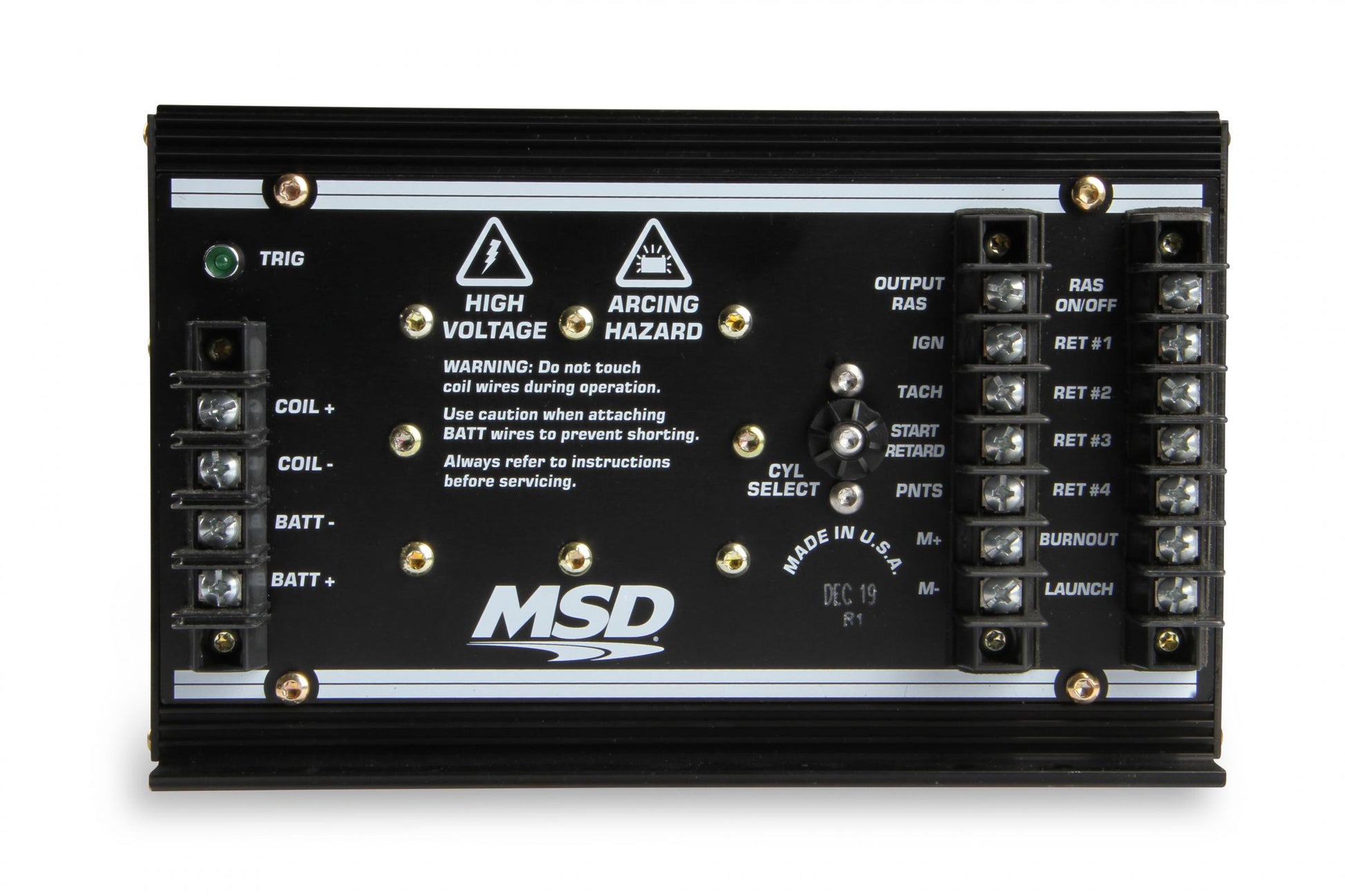 7Al-3 Control With Start Retard, 3-Rev Limits And A 4-Stage Retard, The 7Al-3 Has All The Features You Need Plus A Rpm Activated Switch MSD Ignition-2