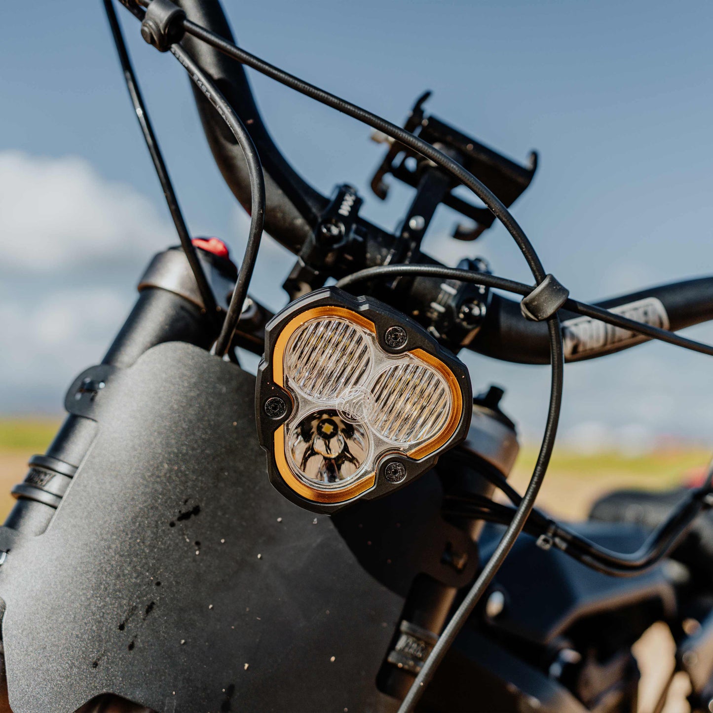 Sur-Ron Light Bee X Light Mount Kit for Flex Era 3 Single Light KC Hilites-9