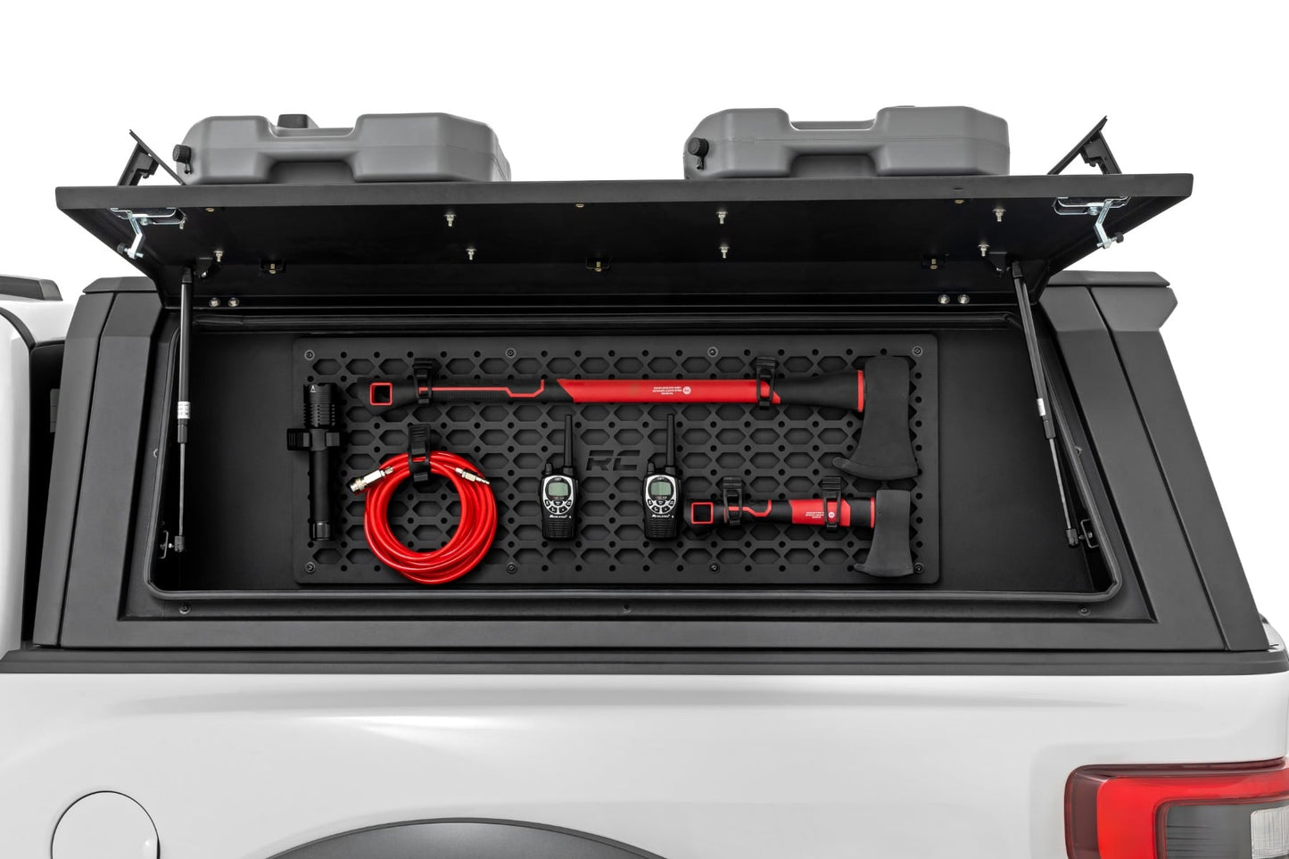 Bed Cap Molle Panel Side Storage Bin Drivers Side Multiple Makes & Models (Chevy/Ford/GMC/Ram) Rough Country-1