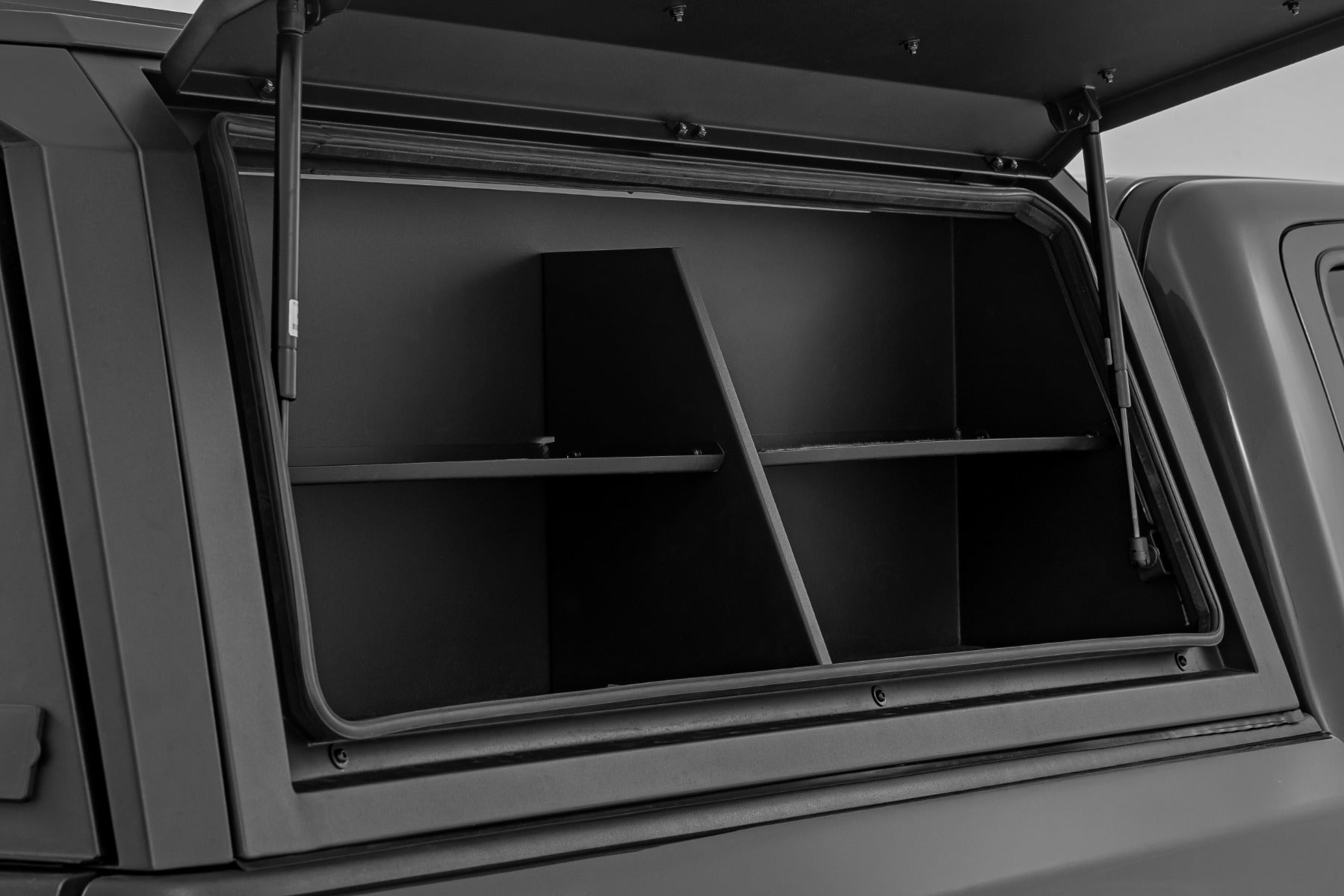 Bed Cap Side Shelf Storage Bin Passengers Side Multiple Makes & Models (Chevy/Ford/GMC/Ram) Rough Country-4