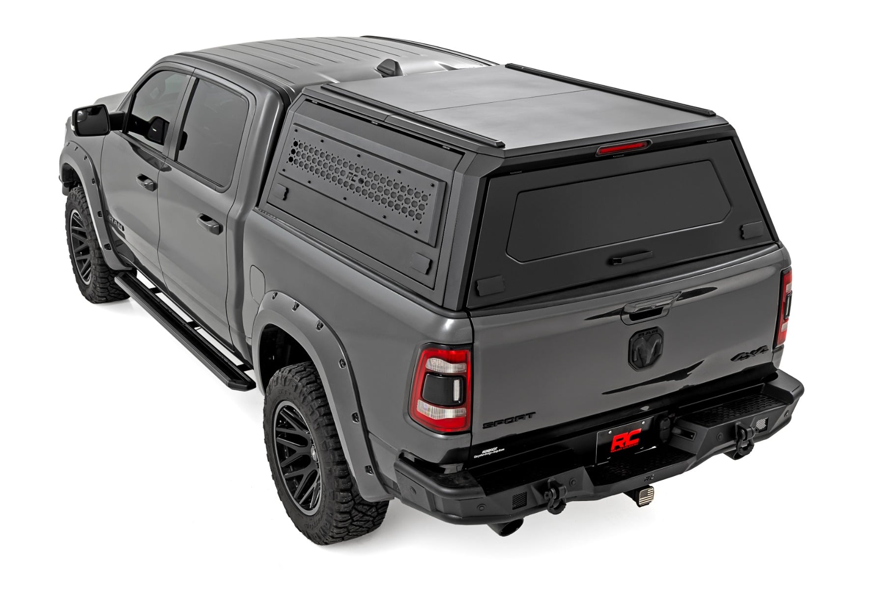 Truck Bed Cap Modular 5 Foot 7 Inch Bed Ram 1500 (19-26)/1500 TRX (21-24) Rough Country-2
