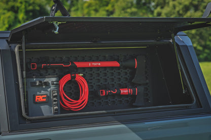 Bed Cap Molle Panel Side Storage Bin Drivers Side Jeep Gladiator JT (20-25) Rough Country-3