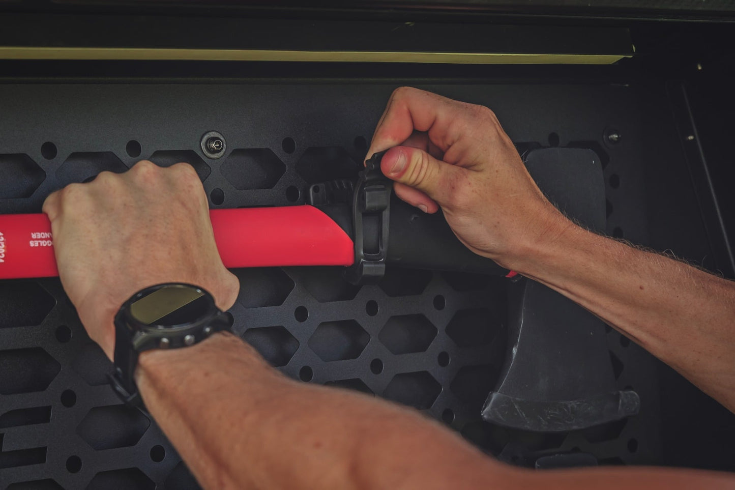 Bed Cap Molle Panel Side Storage Bin Drivers Side Jeep Gladiator JT (20-25) Rough Country-4
