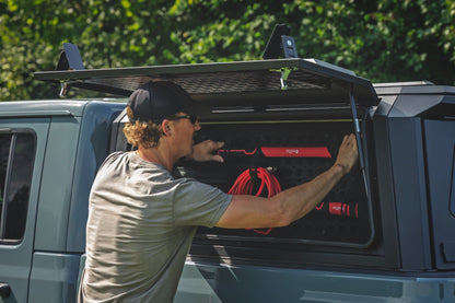 Bed Cap Molle Panel Side Storage Bin Drivers Side Jeep Gladiator JT (20-25) Rough Country-5