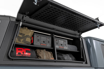 Bed Cap Side Shelf Storage Bin Passengers Side Jeep Gladiator JT (20-25) Rough Country-1