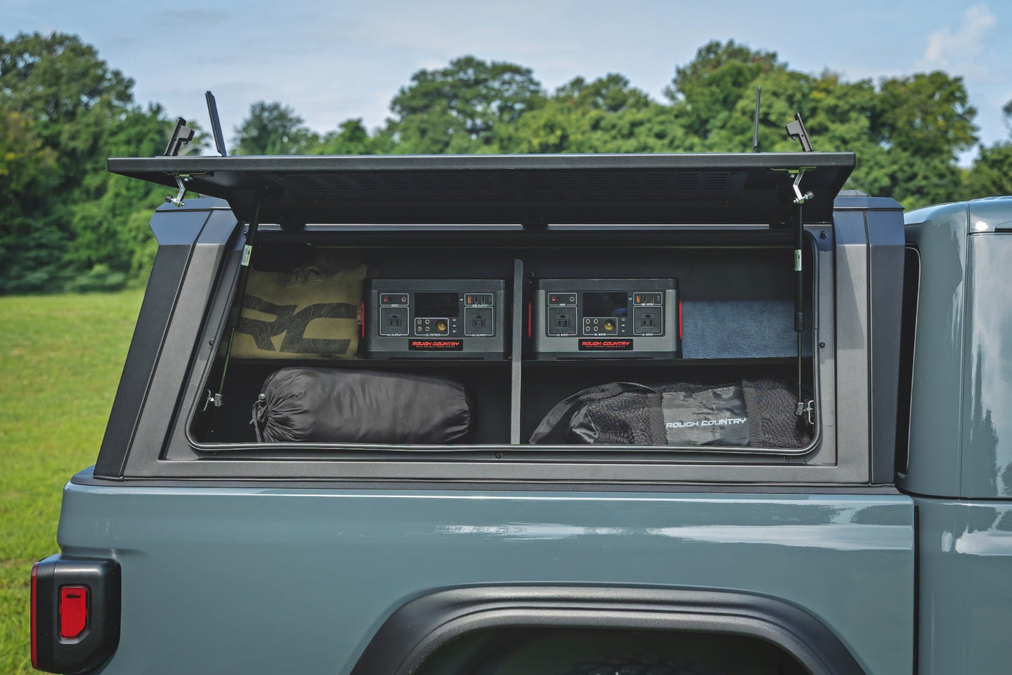 Bed Cap Side Shelf Storage Bin Passengers Side Jeep Gladiator JT (20-25) Rough Country-3