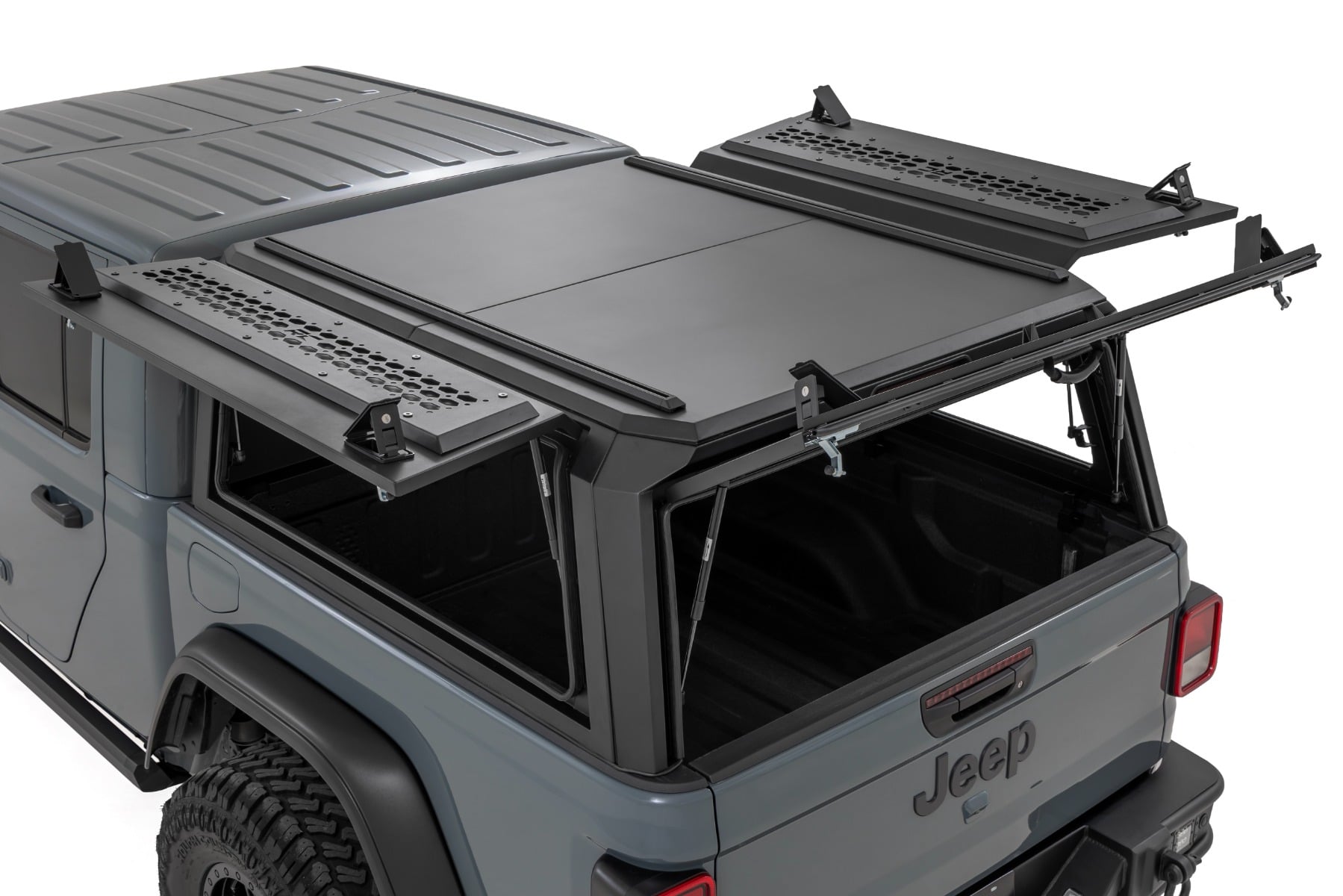 Truck Bed Cap Modular 5 Foot Bed Jeep Gladiator JT 4WD (2020-2025) Rough Country-1
