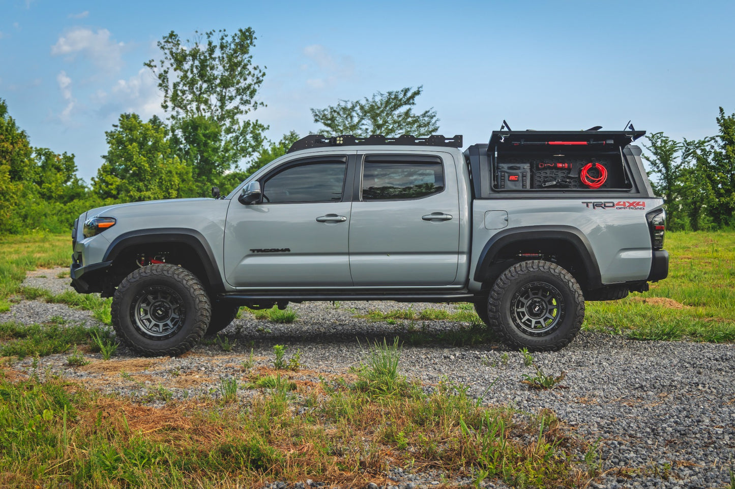 Bed Cap Molle Panel Side Storage Bin Drivers Side Toyota Tacoma (16-23) Rough Country-5