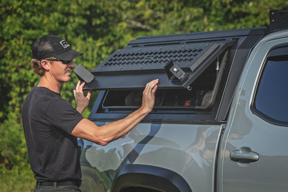 Bed Cap Side Shelf Storage Bin Passengers Side Toyota Tacoma (16-23) Rough Country-3